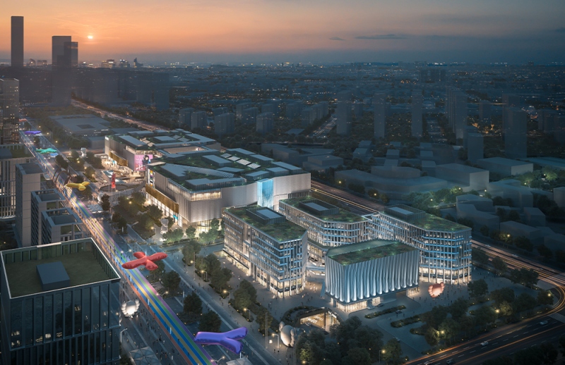 10 Design - Nanjing Dajiaochang Airport Mixed Use Development